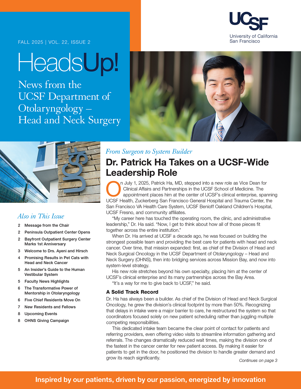 Heads-Up Fall 2025 Newsletter