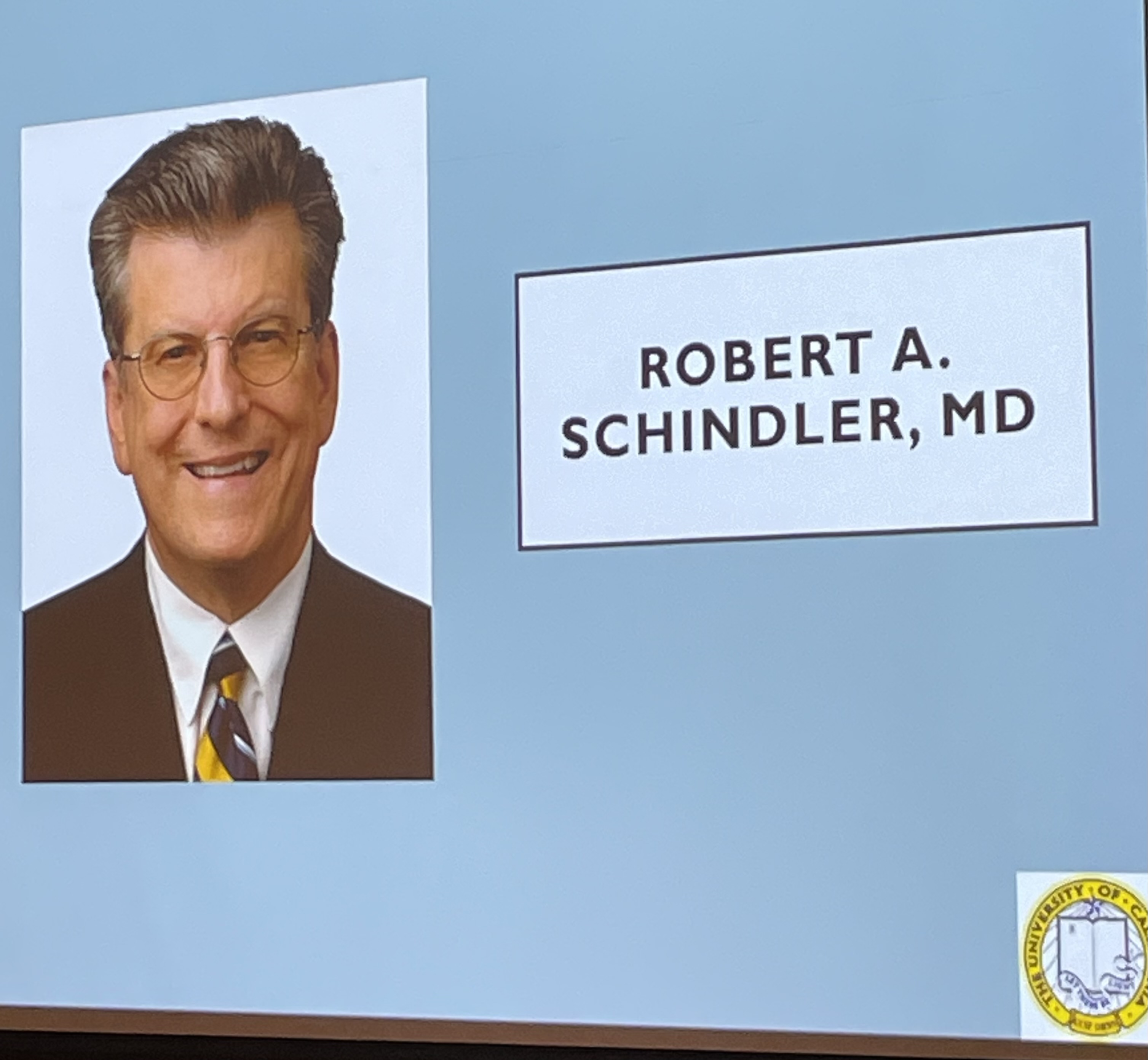 Dr. Robert A. Schindler 