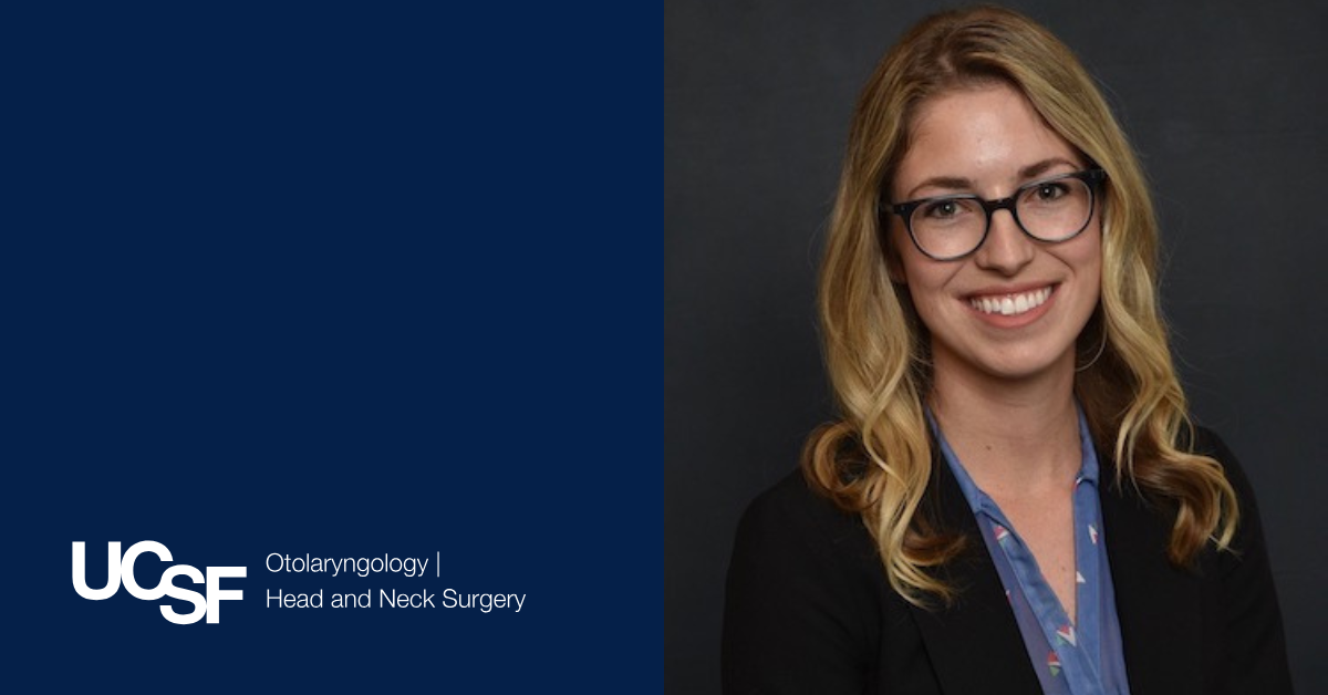 UCSF Welcomes Dr. Montana Upton to the Division of Facial Plastic and Reconstructive Surgery