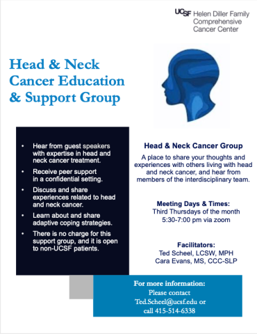 Head & Neck Cancer Education & Support Group
