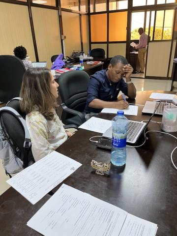 Med Student and Mentor Tanzania