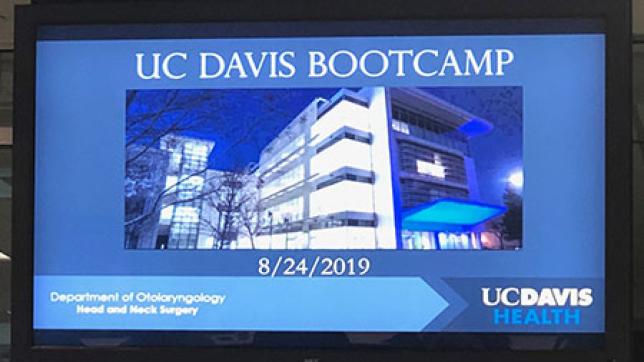 UC Davis ENT Bootcamp 2019