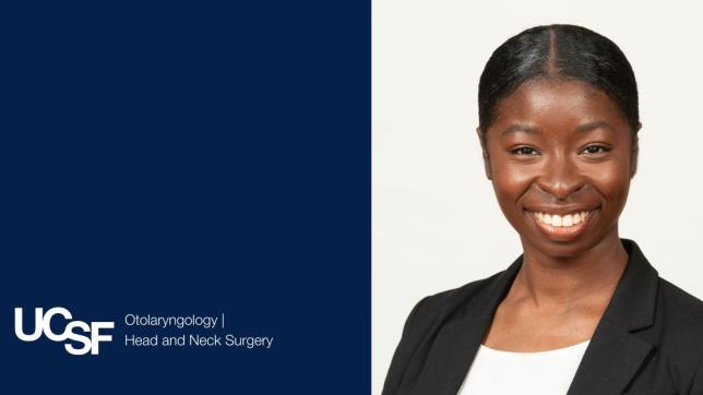 UCSF OHNS Welcomes Ashley Carrington, MD, to Our Faculty