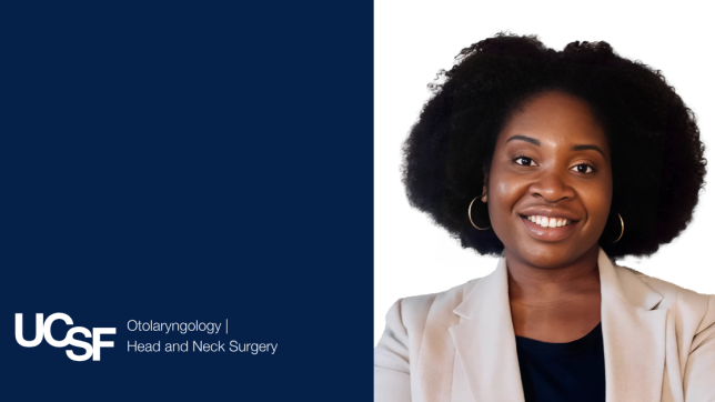 Welcome Bianca Muonekwu to UCSF OHNS!