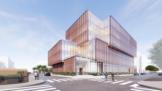 Rendering of Bakar Ear Hearing Institute Building